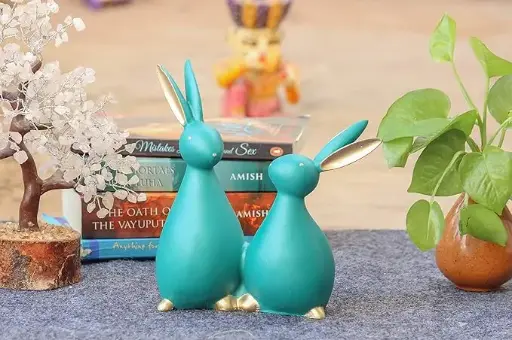 Acrylic Rabbit pair ( Set of 2 )