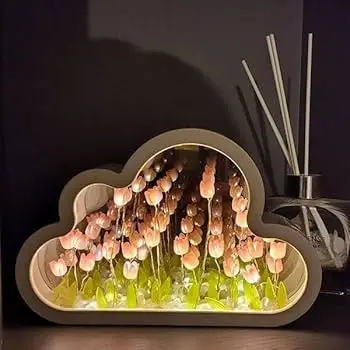 Tulip cloud lamp