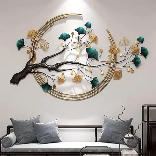 Luxury Tree Branch Metal Wall Art