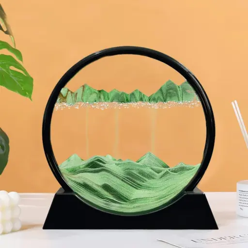 Moving Sand Art